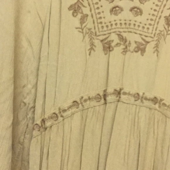 Old navy maxi dress farmer’s market cowgirl Sunday brunch travel beach cabin - Picture 3 of 8